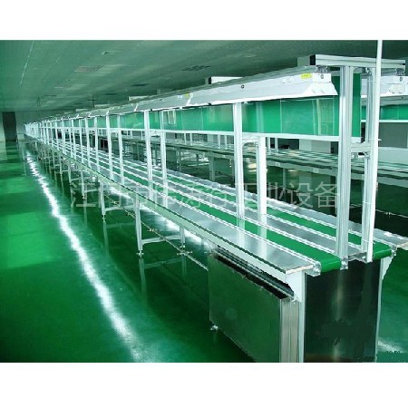 電子車間生產(chǎn)線流水線工作臺(tái) 防靜電皮帶輸送機(jī)電子電器流水線